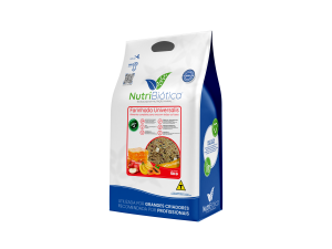 FARINHADA UNIVERSALIS PSITACÍDEO MÉDIO PORTE NUTRIBIÓTICA 300GR 5KG